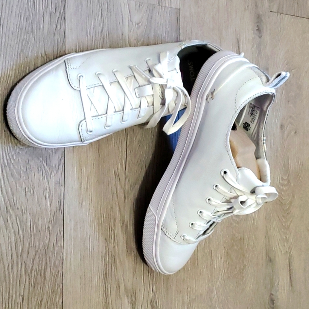 White Toms sneakers